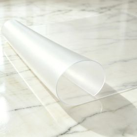 Frosted PVC Floor Mat -1.5mm Waterproof Anti-Slip Oilproof Floor Protector Mat For Kitchen Floor (Option: 46x46inches)